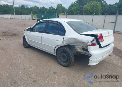2004 Honda Civic Lx из США, поврежденный, VIN 2HGES165X4H553718